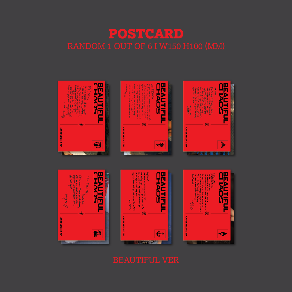 KATSEYE BEAUTIFUL CHAOS (Beautiful Ver.) (Beautiful Ver.) 412507