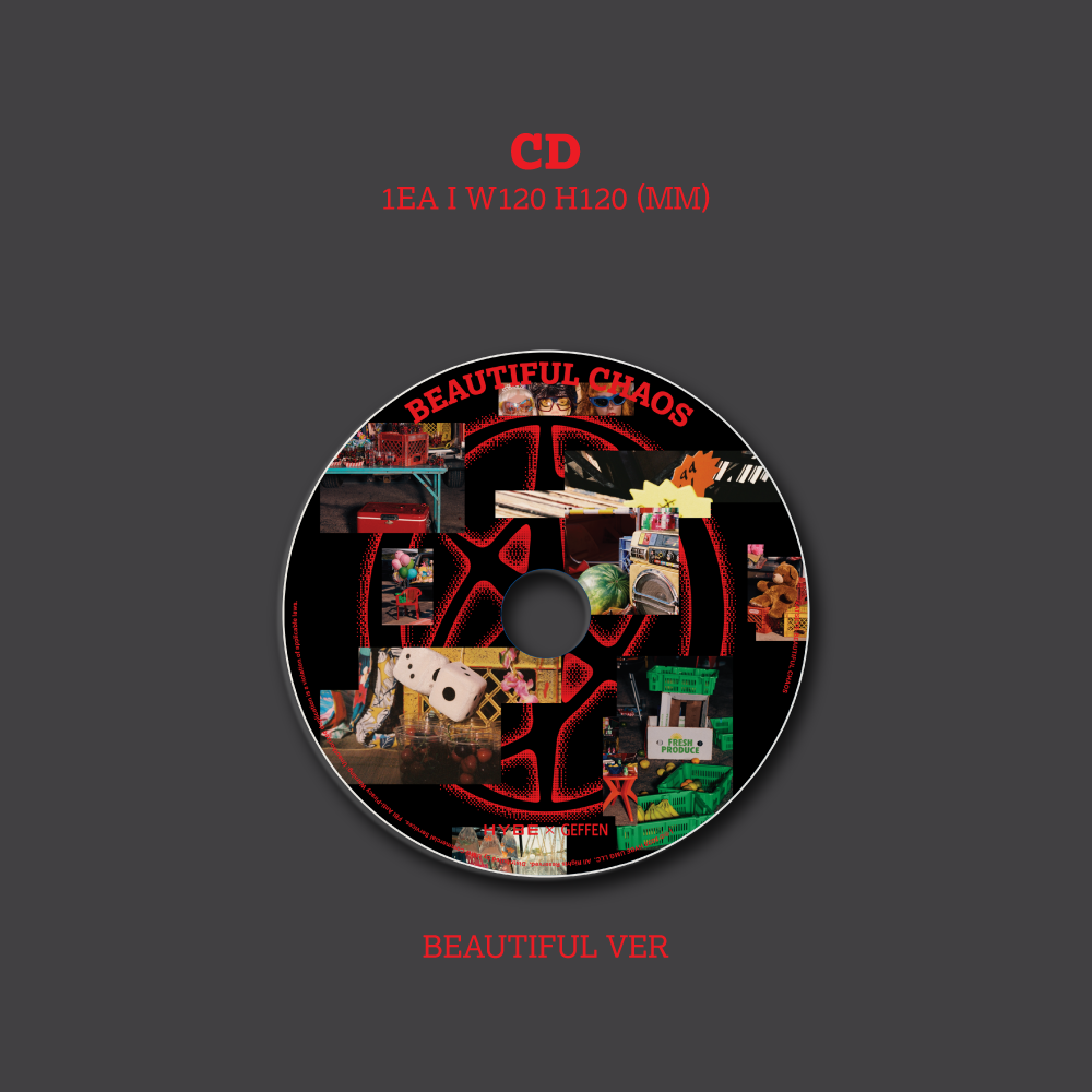 KATSEYE BEAUTIFUL CHAOS (Beautiful Ver.) (Beautiful Ver.) 412509