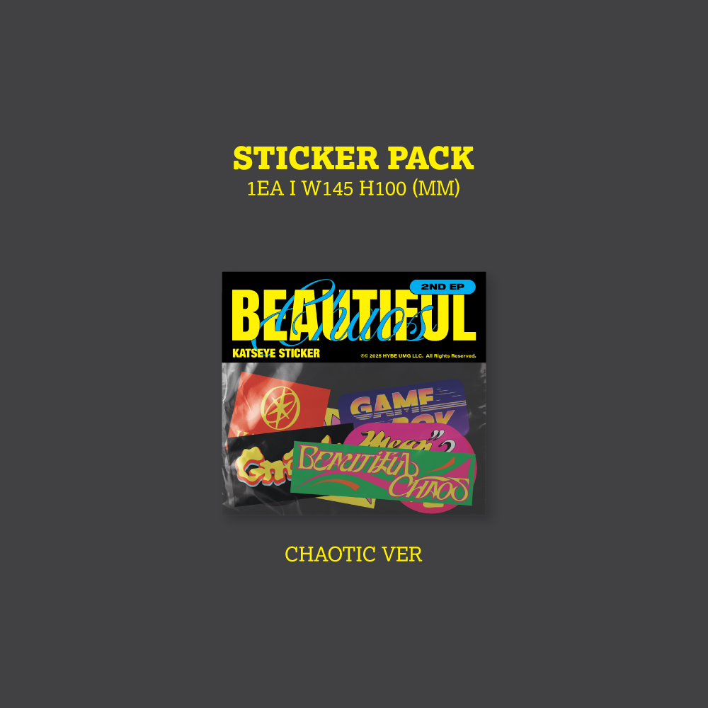 KATSEYE BEAUTIFUL CHAOS (Chaotic Ver.) (Chaotic Ver.) 412519