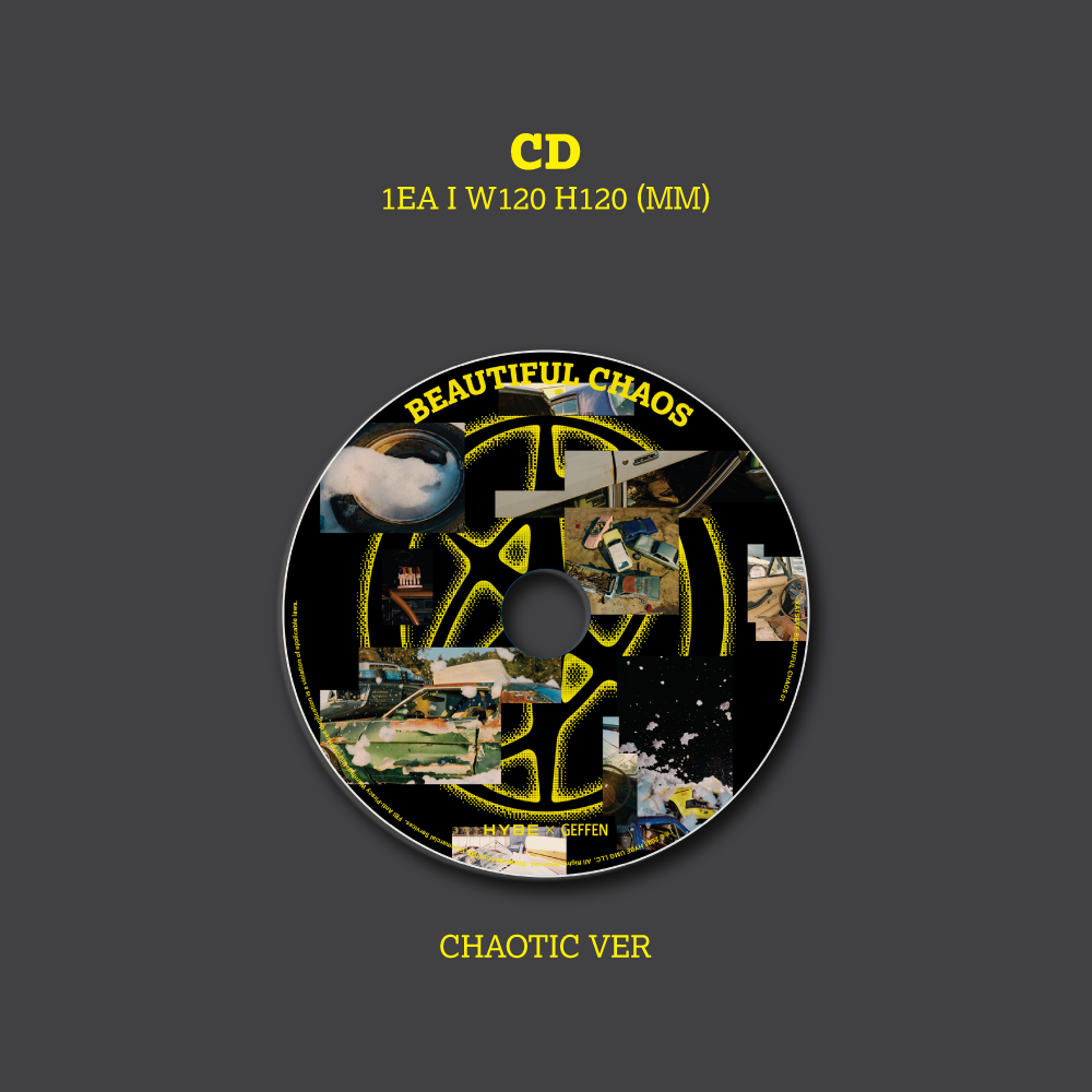 KATSEYE BEAUTIFUL CHAOS (Chaotic Ver.) (Chaotic Ver.) 412527