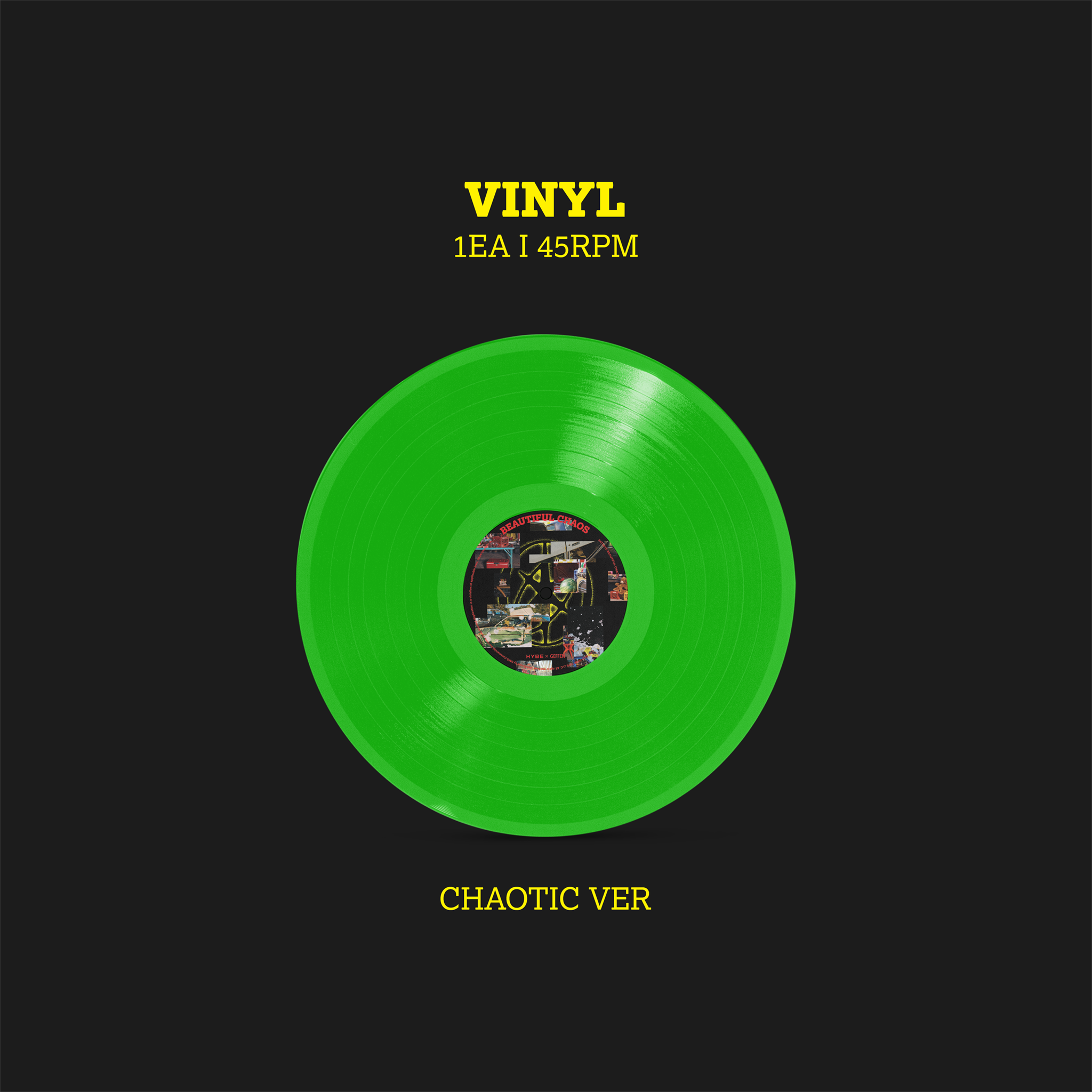 KATSEYE BEAUTIFUL CHAOS Standard Vinyl Standard Vinyl 412587