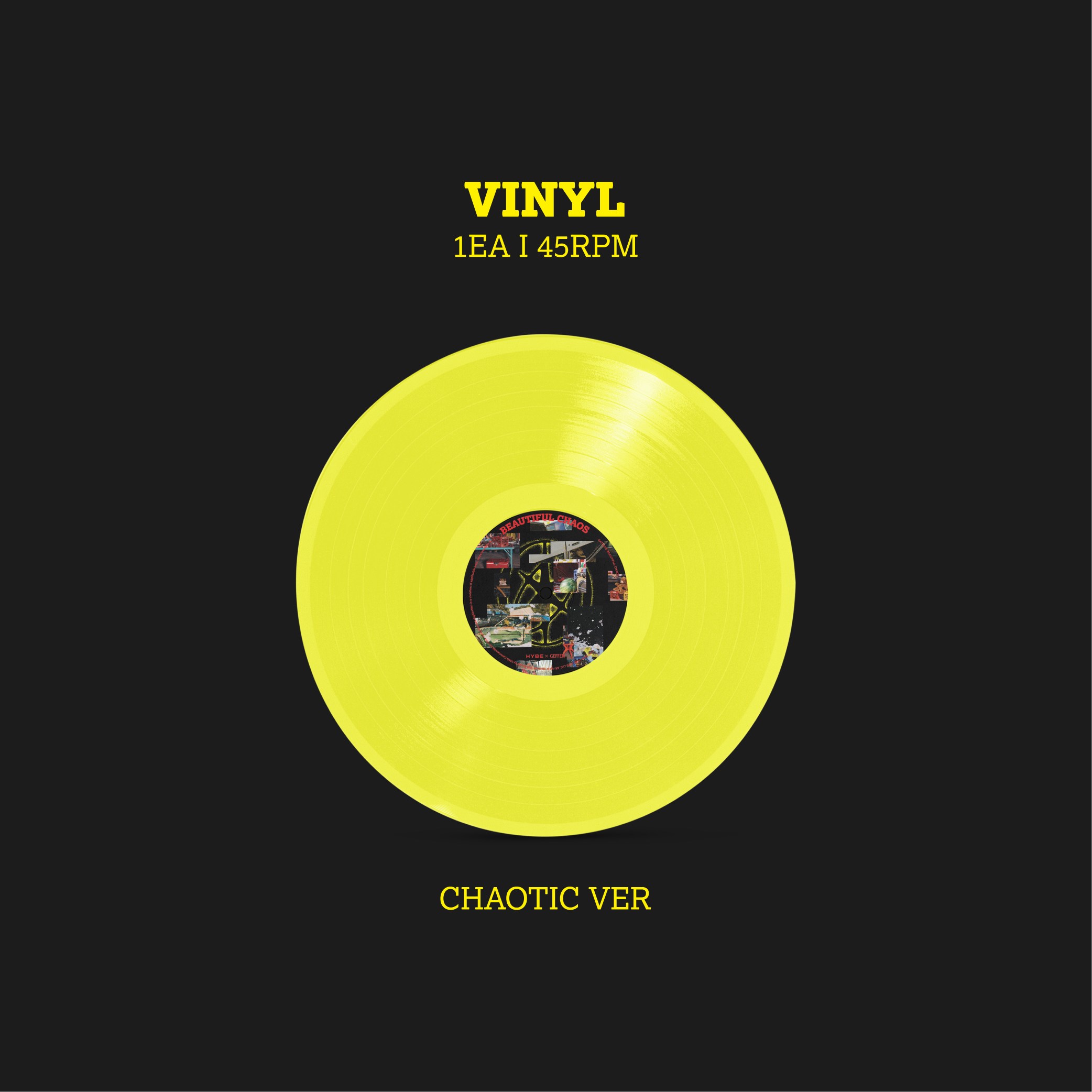 KATSEYE BEAUTIFUL CHAOS Store Exclusive Vinyl 412317