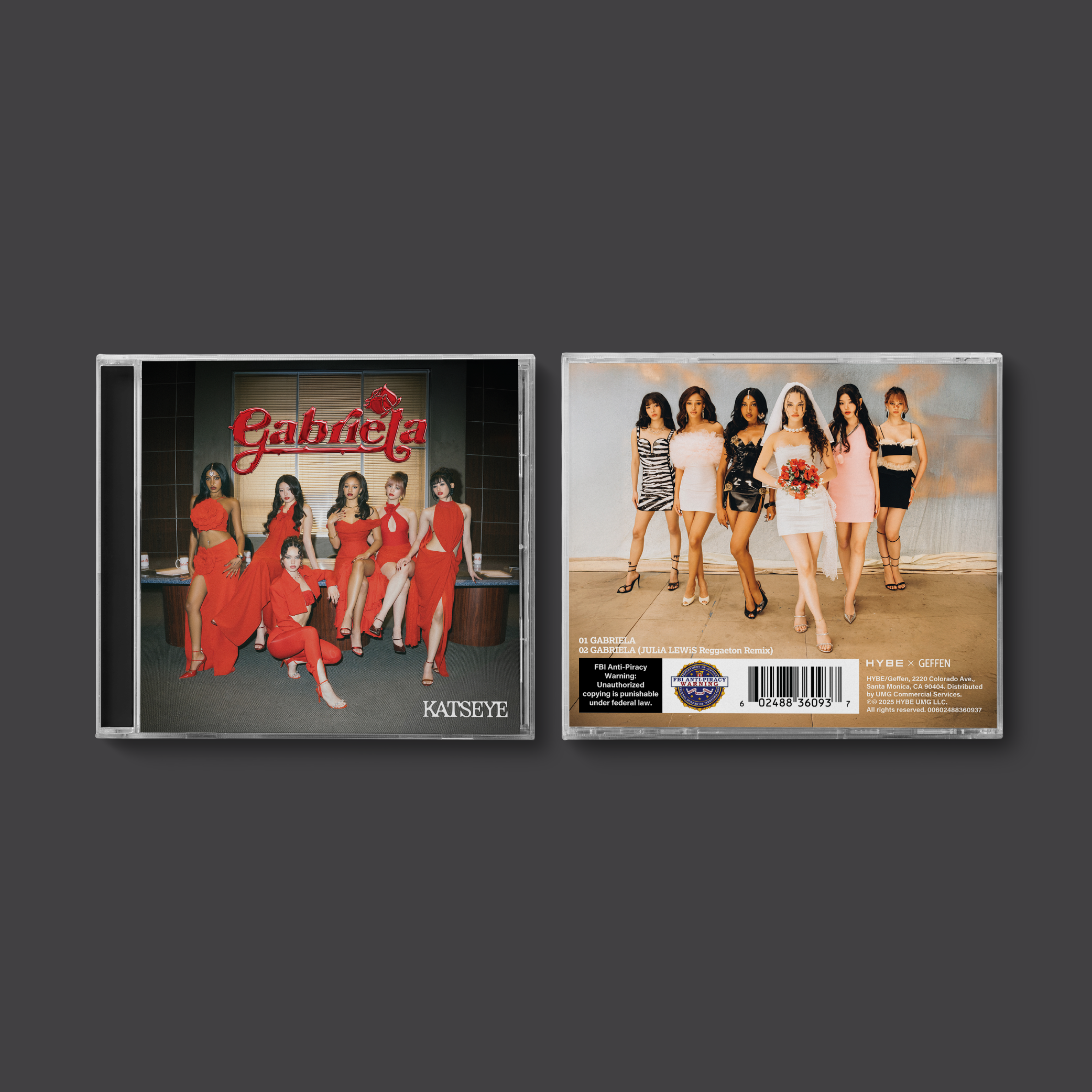 KATSEYE Gabriela CD Single CD Single 430310