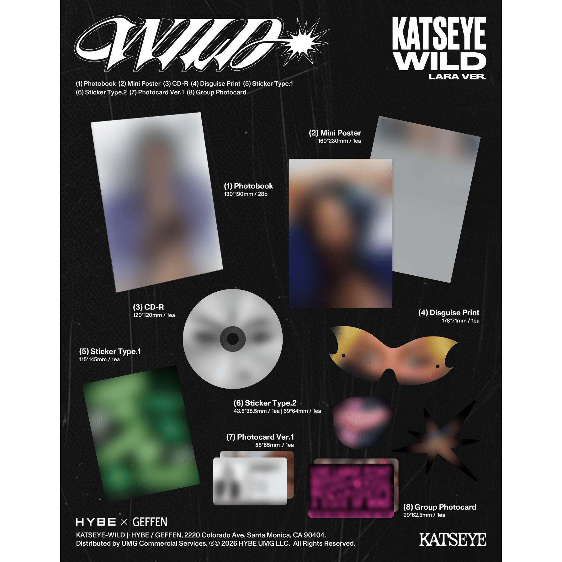KATSEYE WILD (Lara ver.) (Lara ver.) 451070