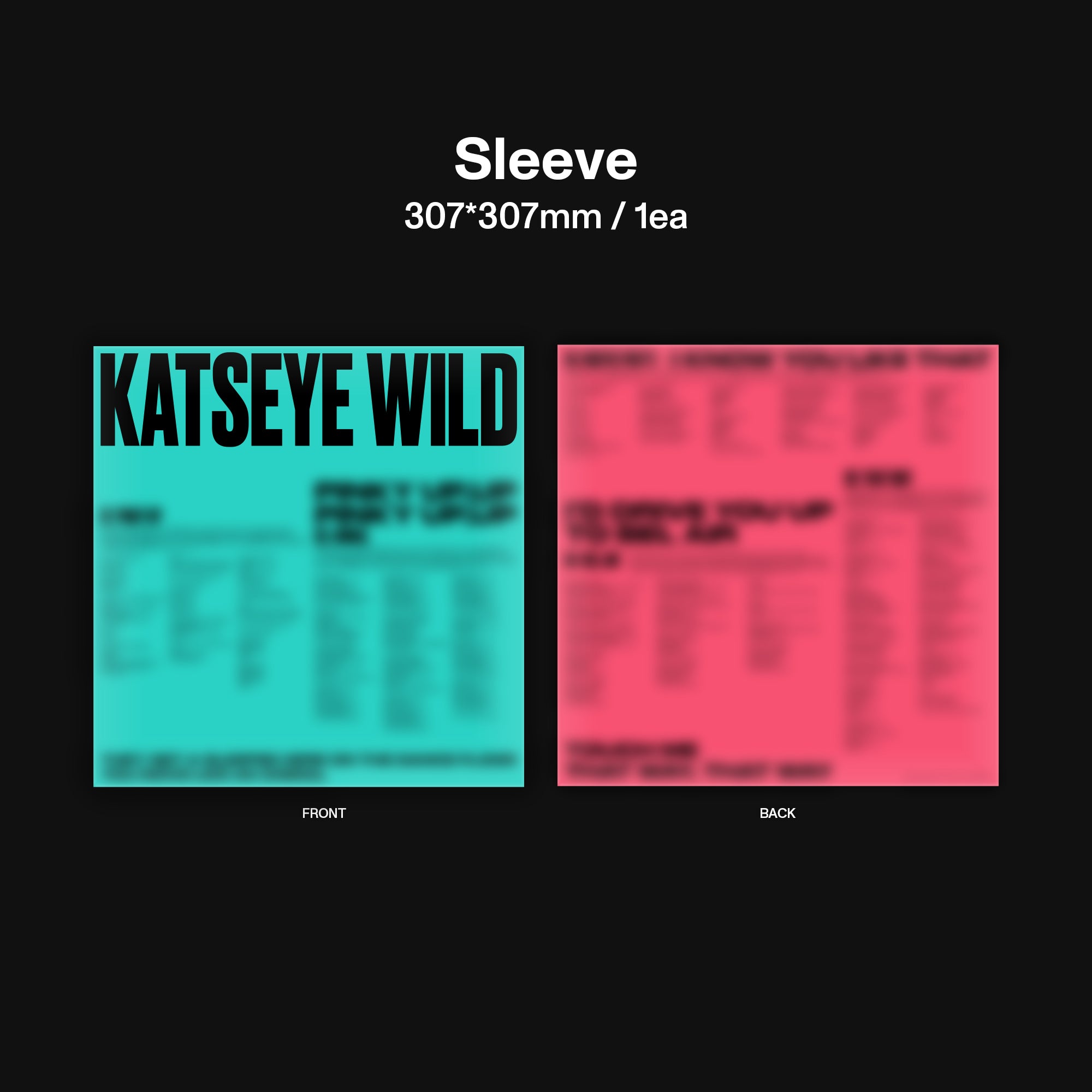 KATSEYE WILD - Official Store Exclusive Vinyl + Signed Artcard Official Store Exclusive Vinyl + Signed Artcard 455031