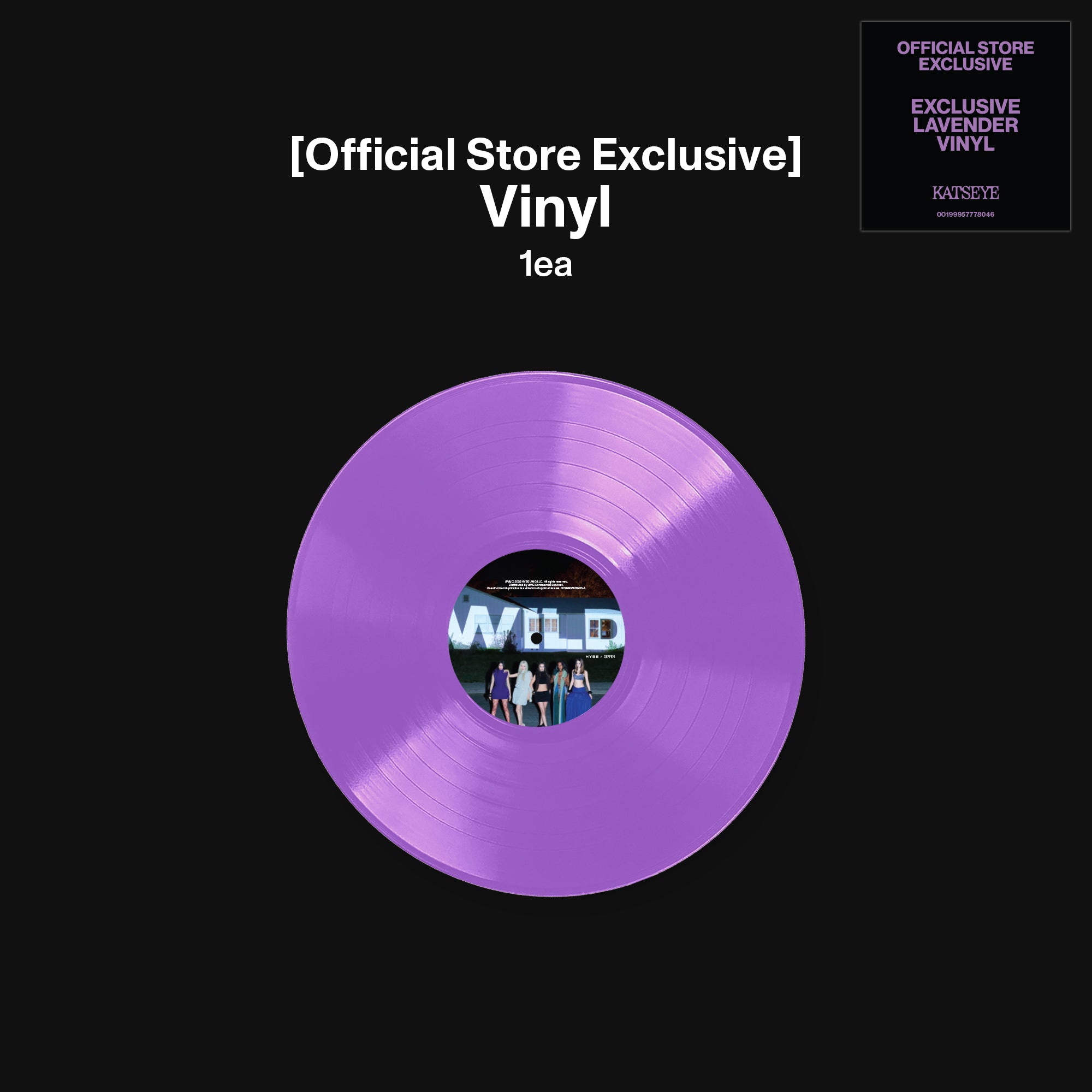 WILD - Official Store Exclusive Vinyl - Katseye