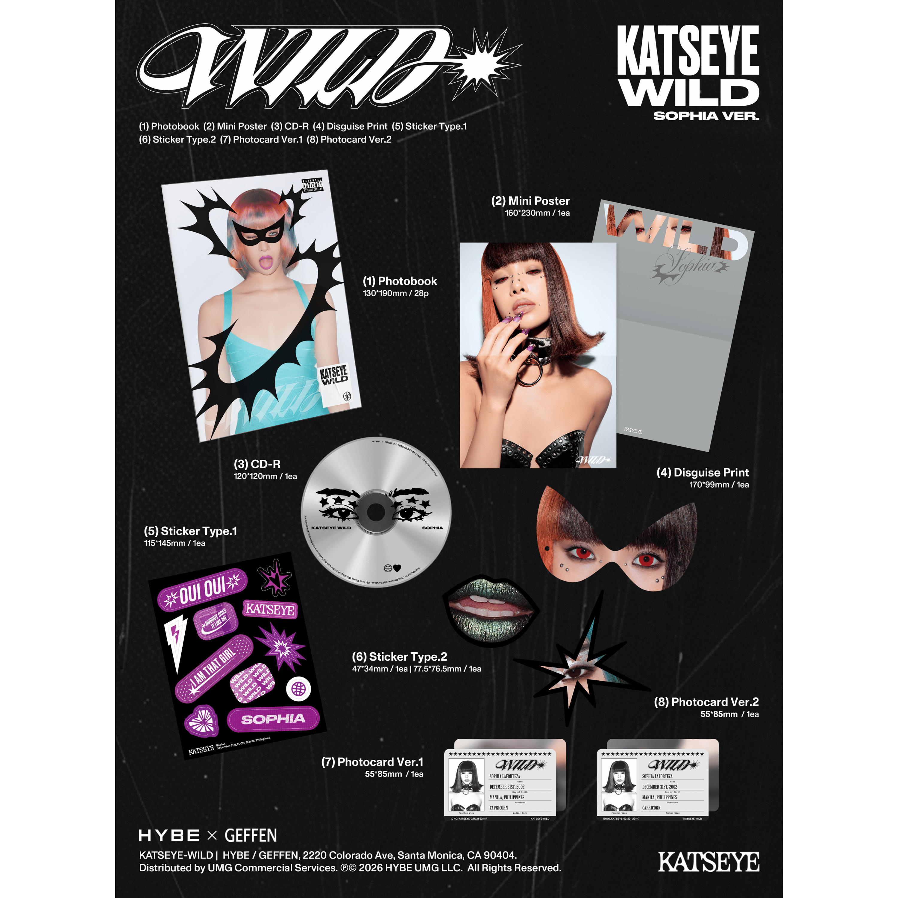 WILD (Sophia ver.) - Katseye