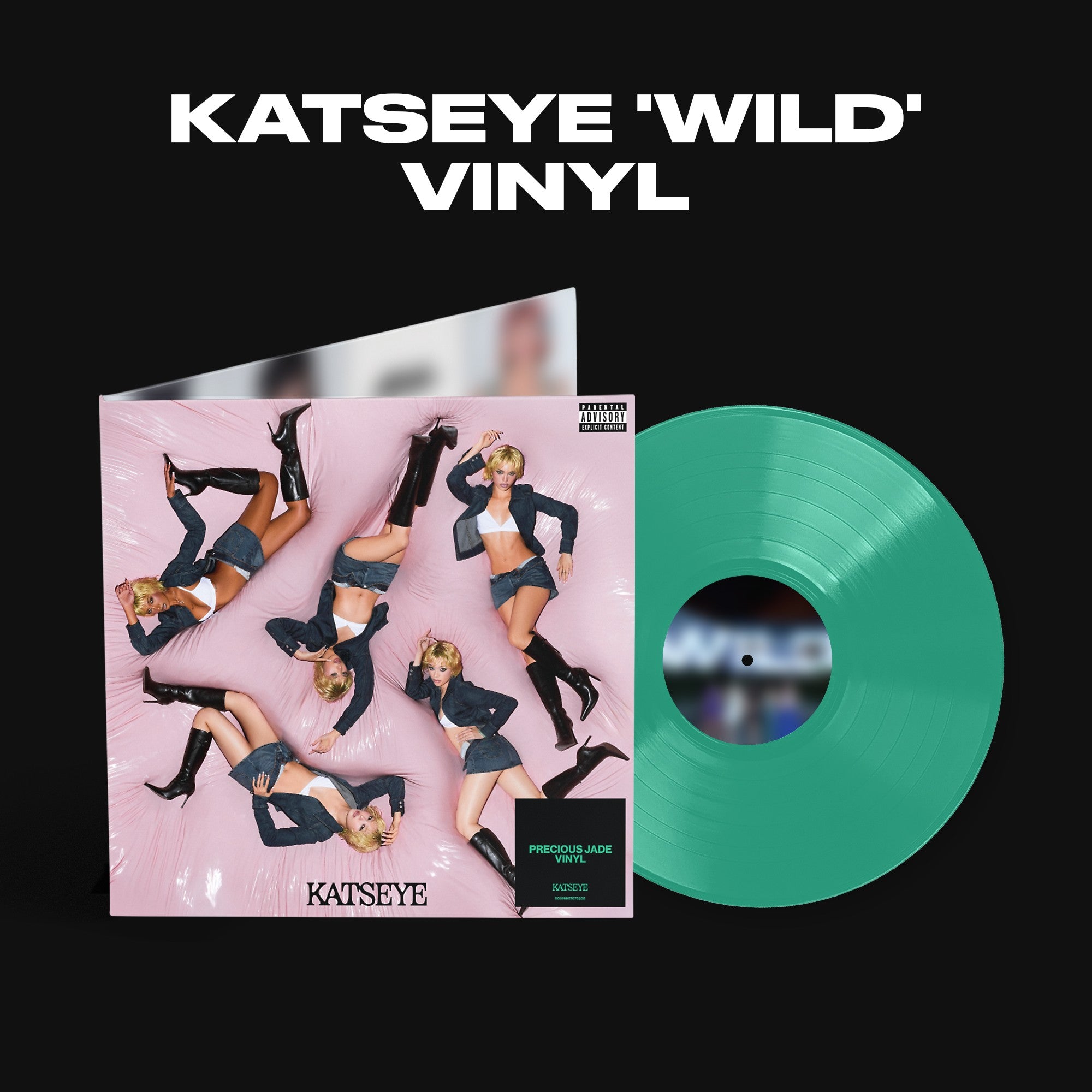 KATSEYE WILD Vinyl - Standard Edition + Signed Artcard Standard Edition + Signed Artcard 450736