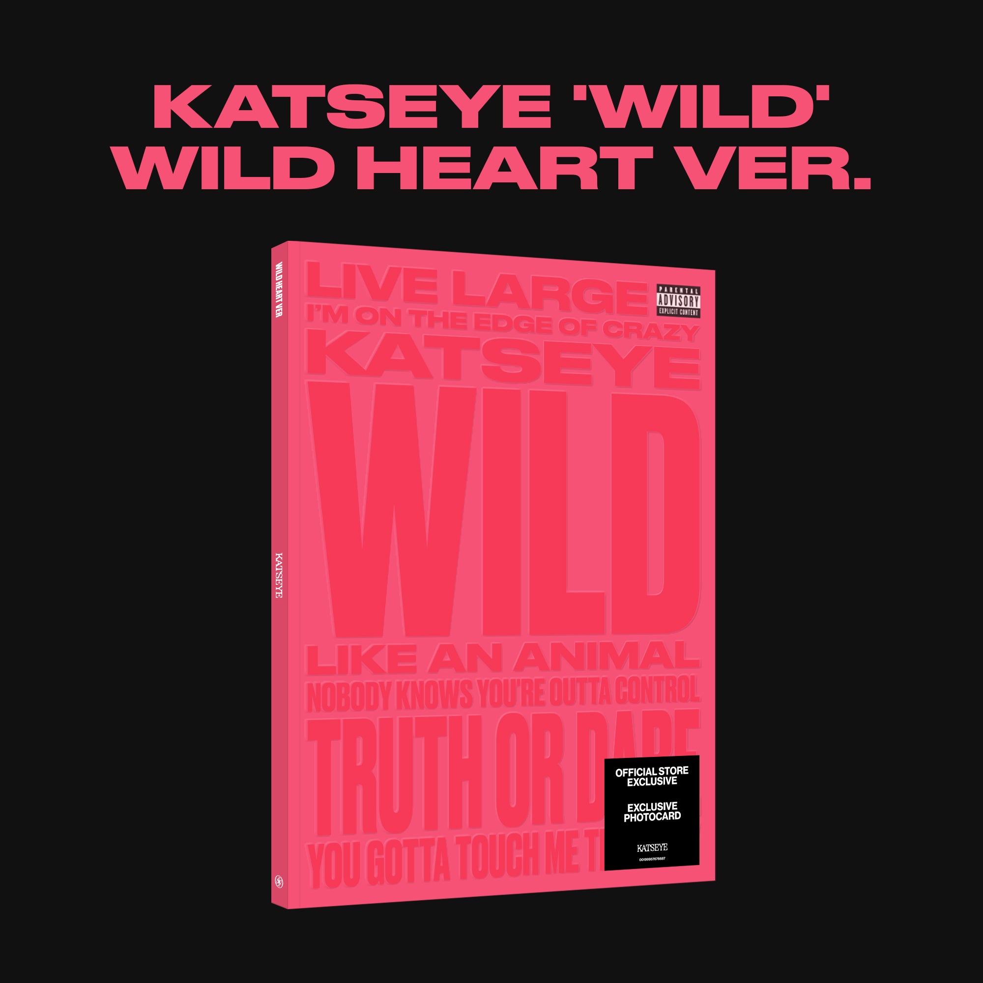 WILD (Wild Heart ver.) - Official Store Exclusive CD + Signed