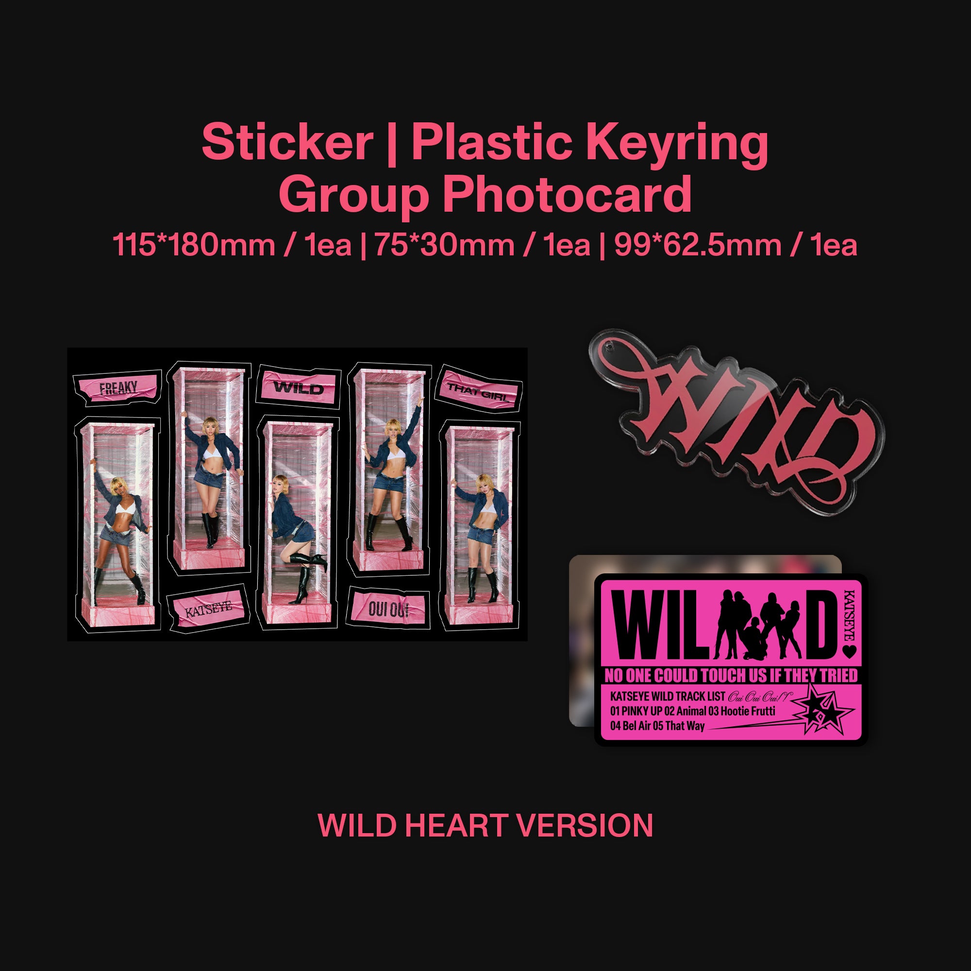 WILD (Wild Heart ver.) - Official Store Exclusive CD + Signed