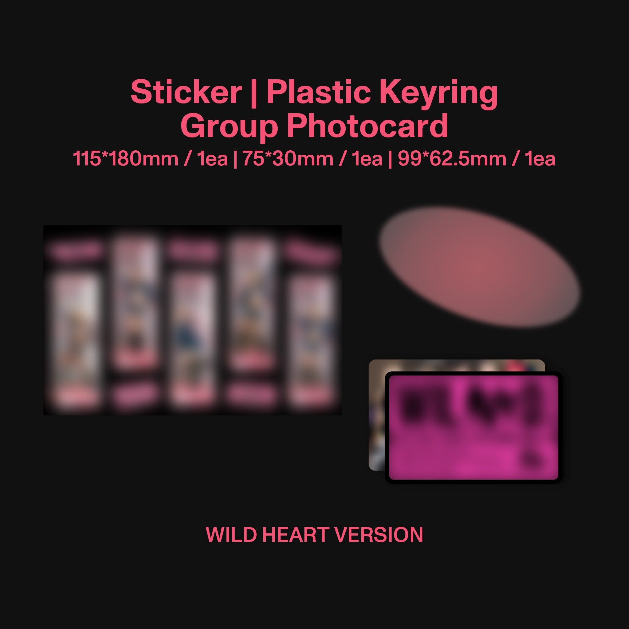 KATSEYE WILD (Wild Heart ver.) - Standard Edition + Signed Artcard Standard Edition + Signed Artcard 450766