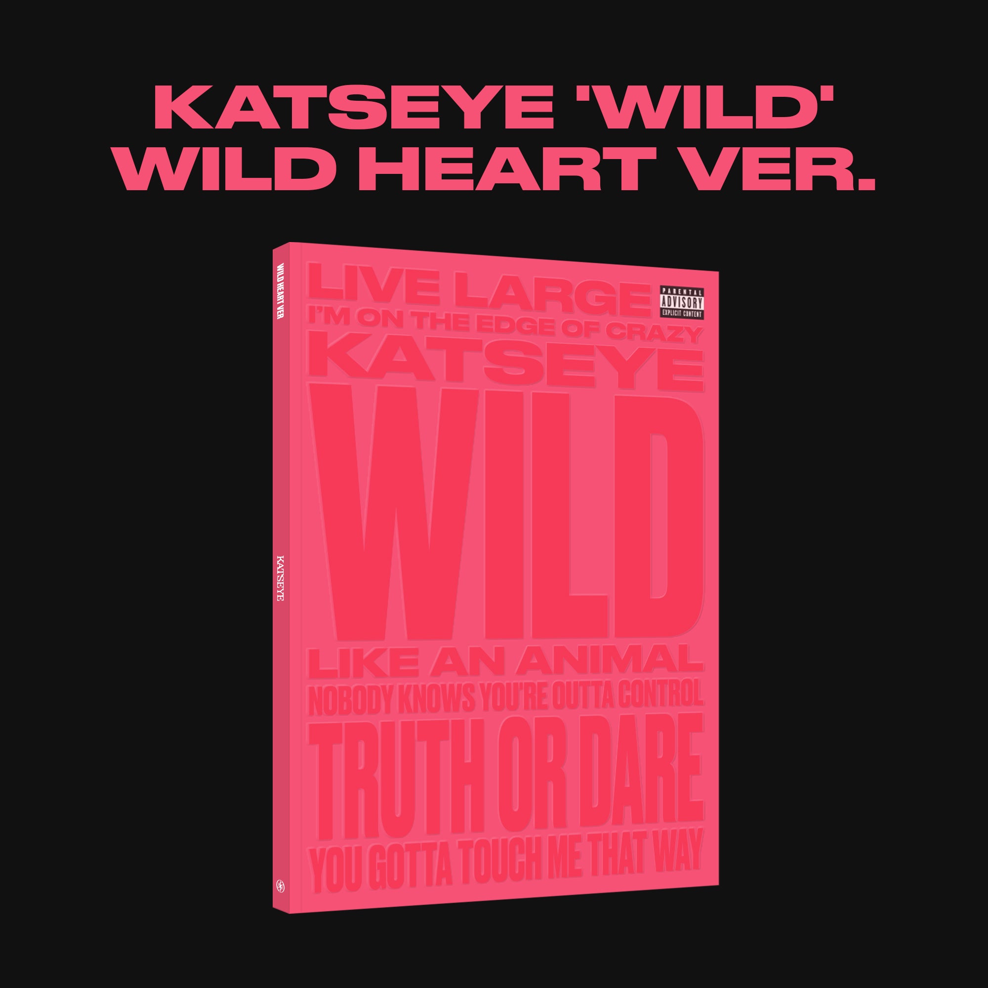 WILD (Wild Heart ver.) - Standard Edition + Signed Artcard - Katseye