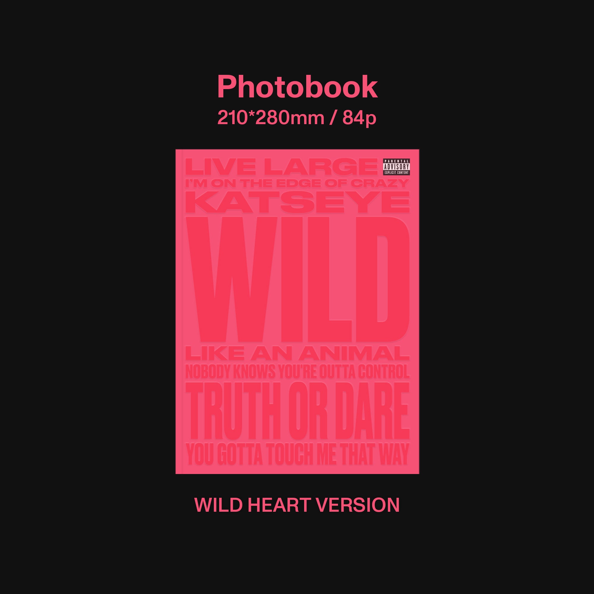 KATSEYE WILD (Wild Heart ver.) - Standard Edition + Signed Artcard Standard Edition + Signed Artcard 454995