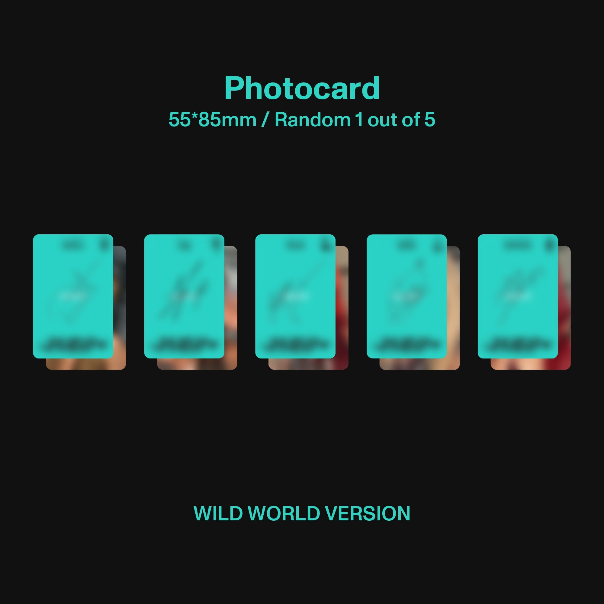WILD (Wild World ver.) - Official Store Exclusive CD + Signed