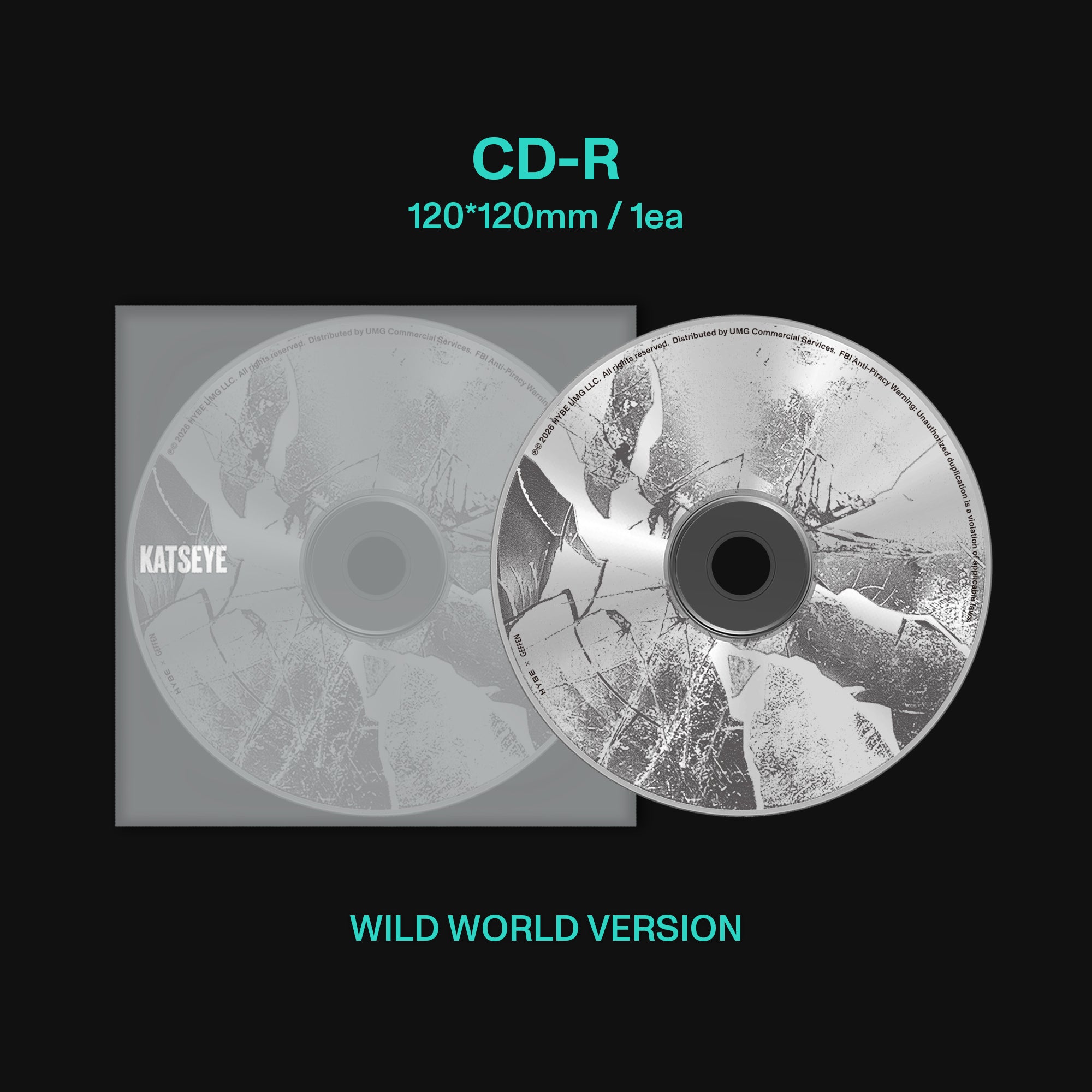 KATSEYE WILD - Wild world ver. - CD CD 454987