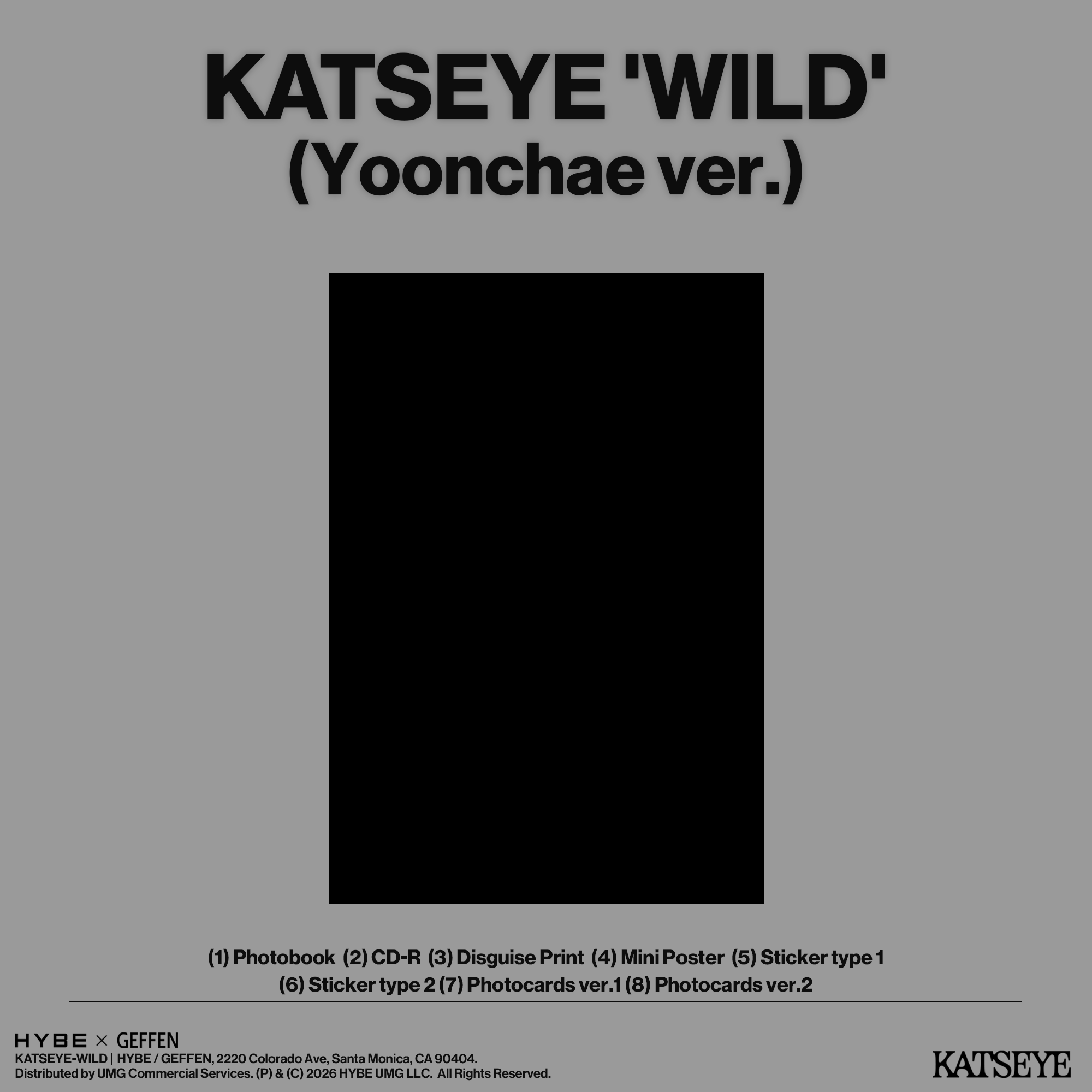 KATSEYE WILD (Yoonchae ver.) (Yoonchae ver.) 442581